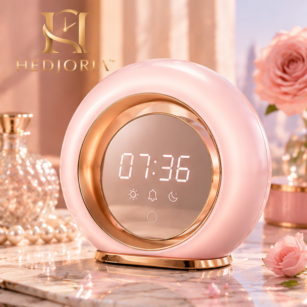 HEDJORIA™ AURA Pearl Ring Clock